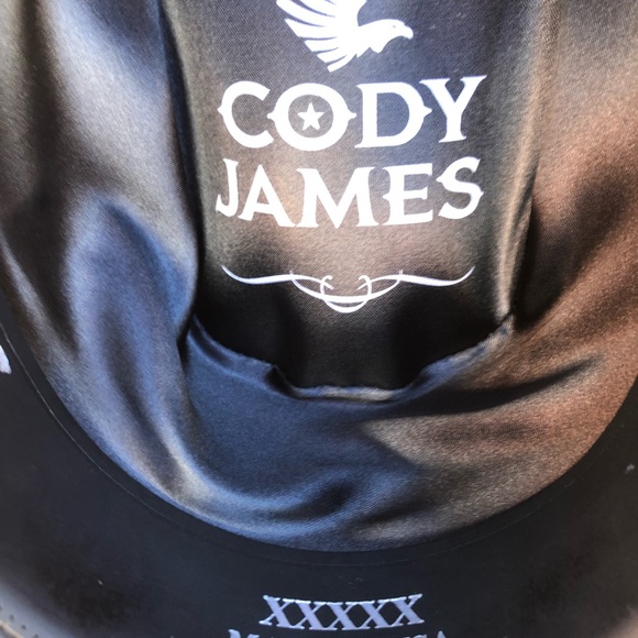 Beautiful. Stylish. Cody James Cowboy Hat. 5xxxxx. Made in the U. S.A long oval - Picture 3 of 8